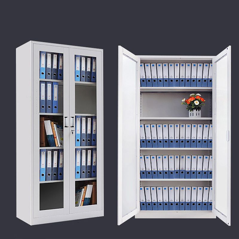 Modern Vertical Cabinet Metal File Cabinet with Storage Shelves