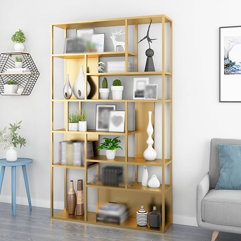 Libris d'étagère Metal de style moderne Open Etagere Shelf Bibliothèque pour le bureau