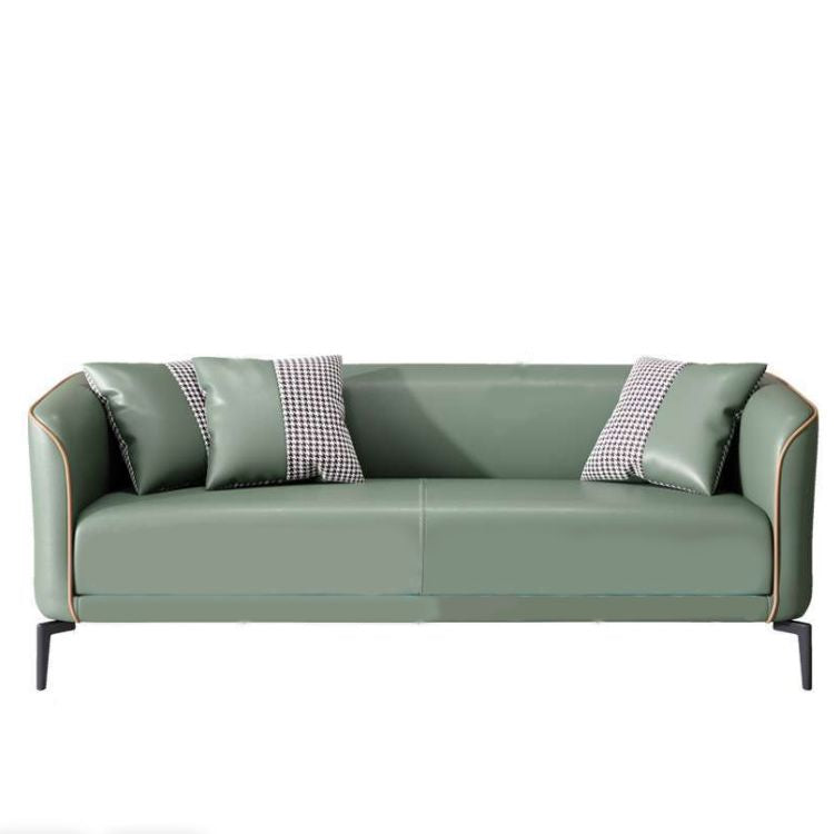 Scandinavian Tight Back Sofa Tuxedo Arm Couch for Living Room