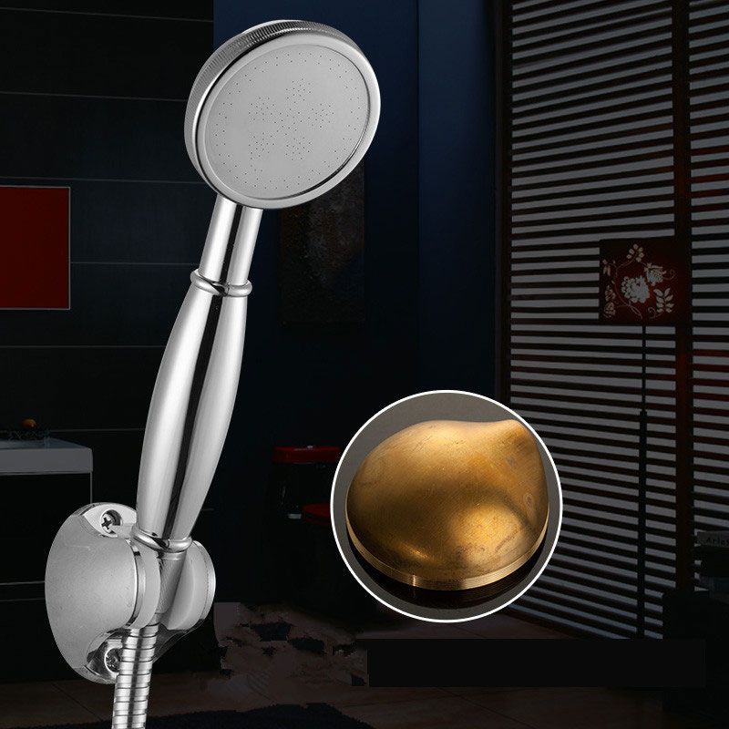 Contemporary Shower Head Metal Handheld Shower Head with Adjustable Water Flow