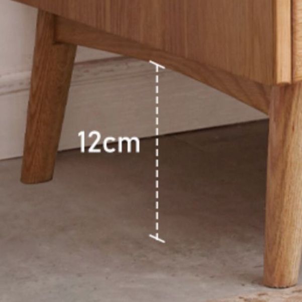 Oak Bedside Table for Nursery Modern & Contemporary Nightstand