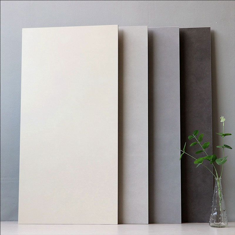 Modern Style Wall Tile Pure Color Straight Edge Rectangle Waterproof Wall Tile