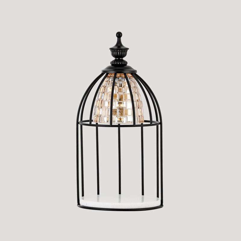 Metal Cage Shape Table Lamp Contemporary Style Table Lamp (Without Ornaments)