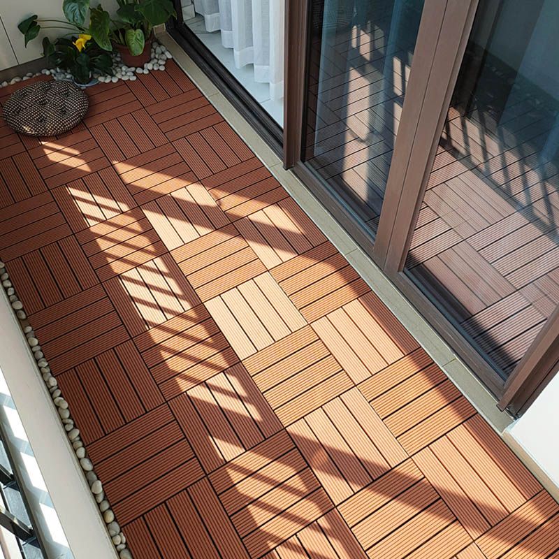 Composite Deck Flooring Tiles Interlocking Patio Flooring Tiles with Fire Resistant