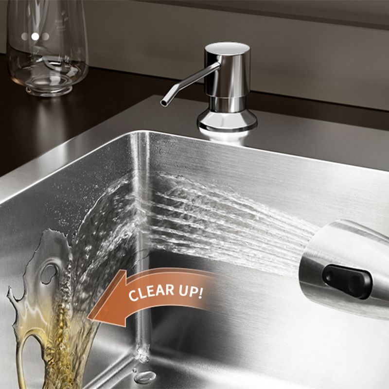 Classic Style Kitchen Sink Set Stainless Steel Corrosion Resistant Kitchen Sink Set