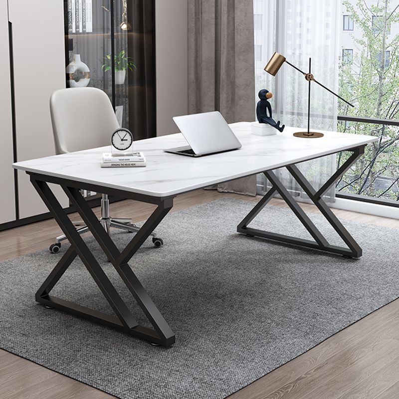 Sintered Stone Home Working Table Modern Rectangle Office Table