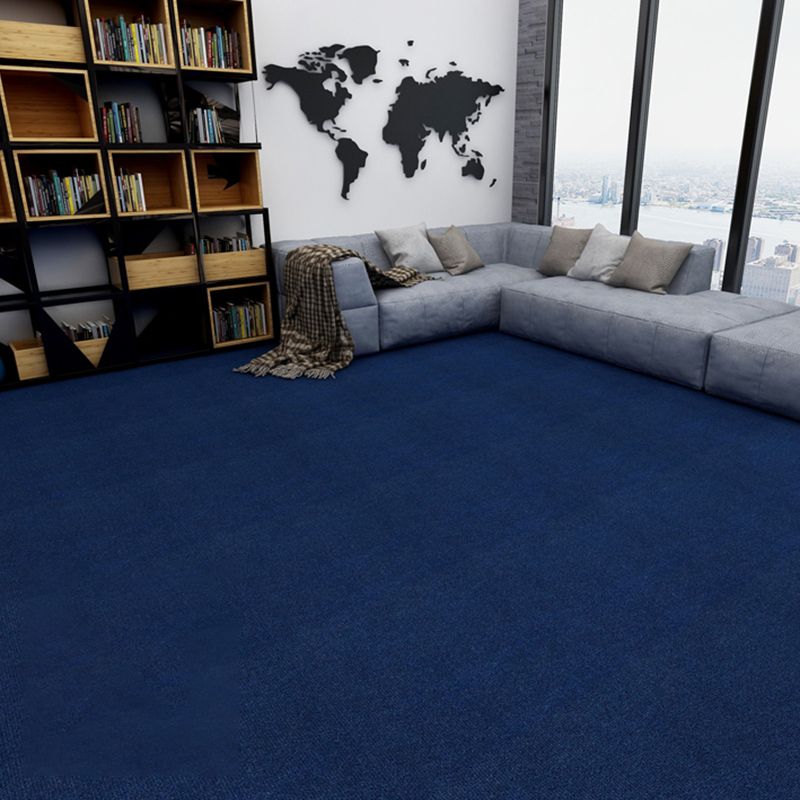 Dark Color Level Loop Carpet Tile Self Adhesive Indoor Office Carpet Tiles