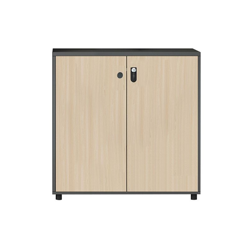 Modern File Cabinet Wooden Filing Cabinet with Lock Storage for Office