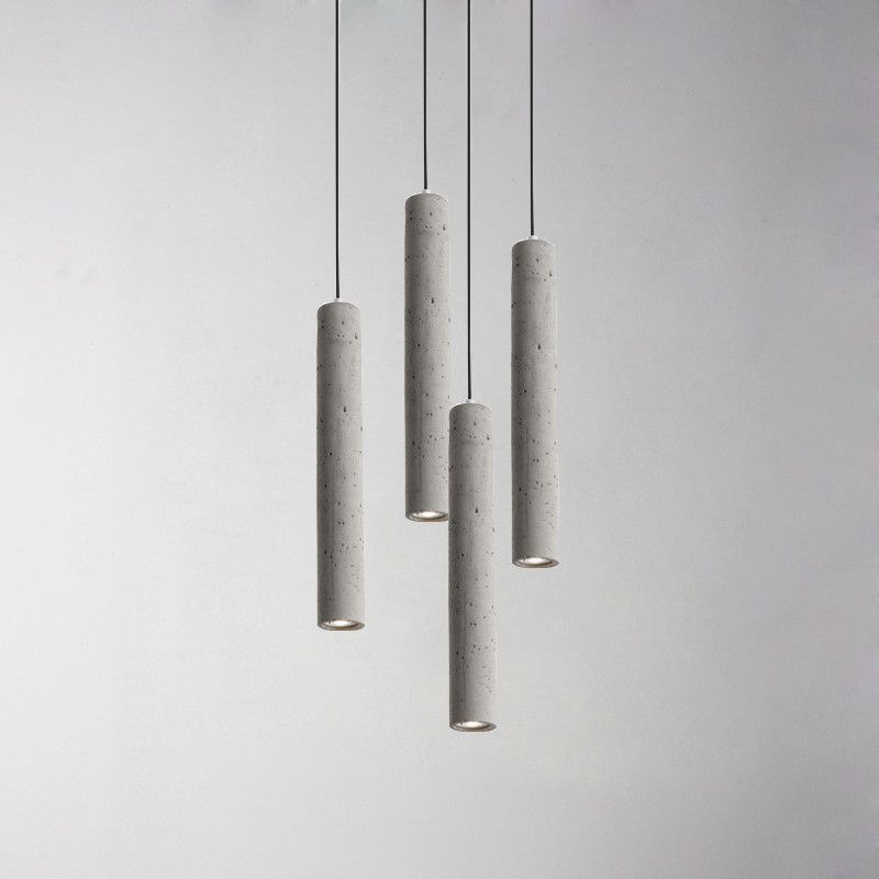 Modern Style Linear Shape Pendant Lighting 1 Light Pendant Light for Bedside