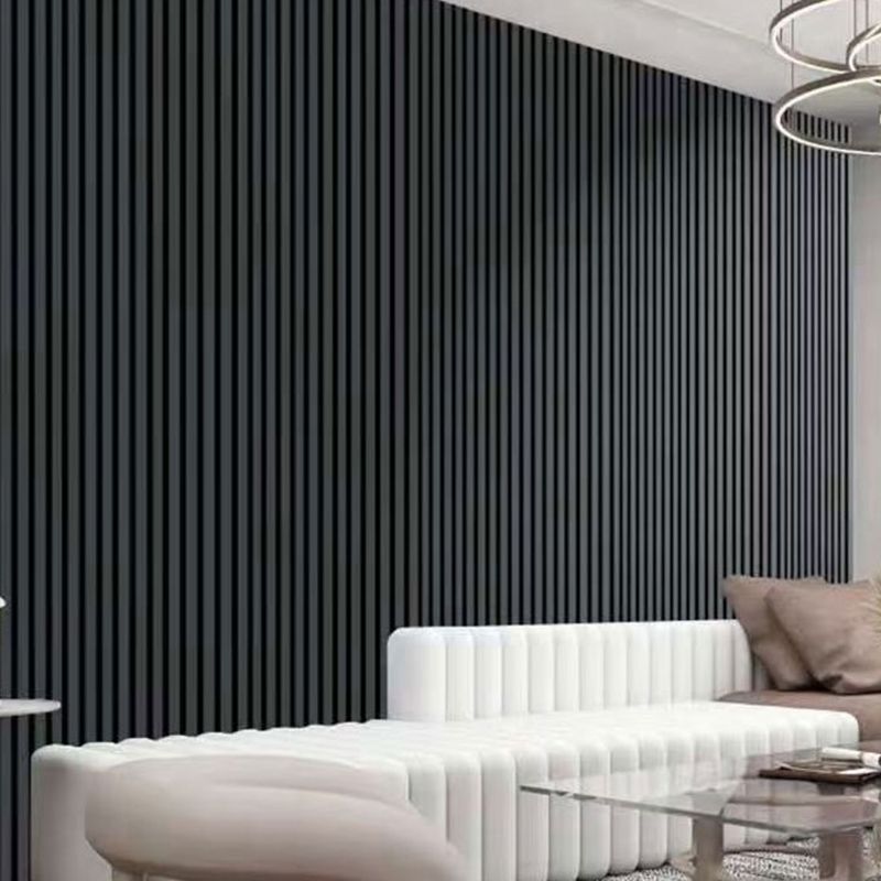 Modern Wall Plank PVC Staple Soundproof Shiplap Indoor Wall Ceiling