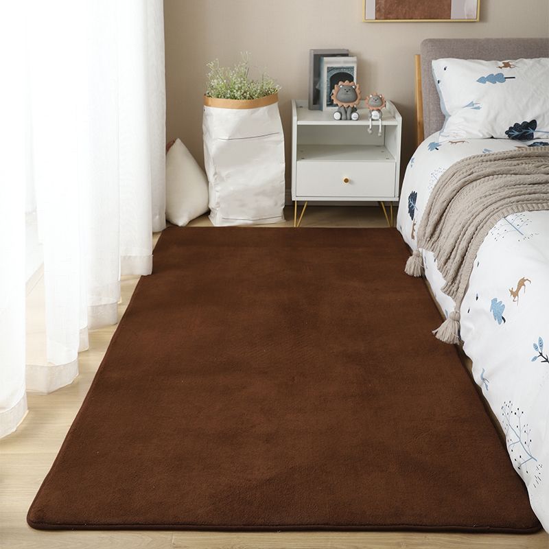 Comodidad alfombra sólida alfombra de poliéster alfombra alfombra resistente alfombra de interior para decoración del hogar