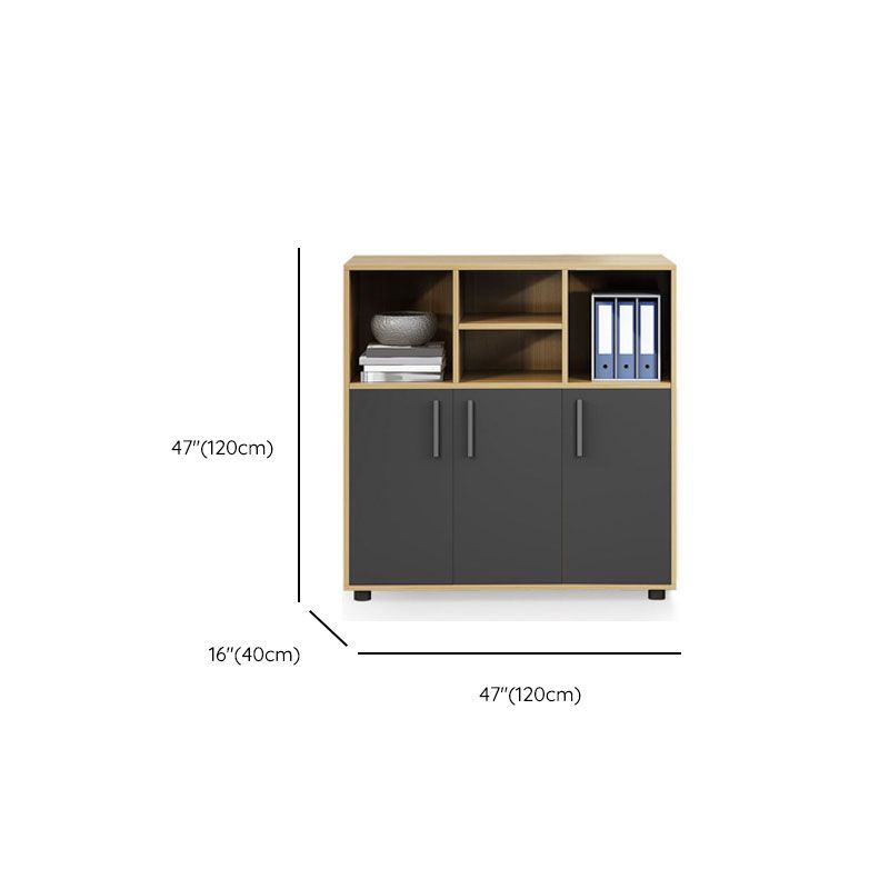 Contemporary Style Filing Cabinet Wood Storage Lateral Filing Cabinet