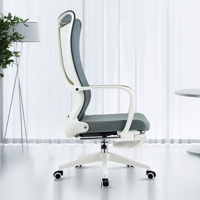 Modern Arm Chair Adjustable Seat Height Desk Chair with Wheels