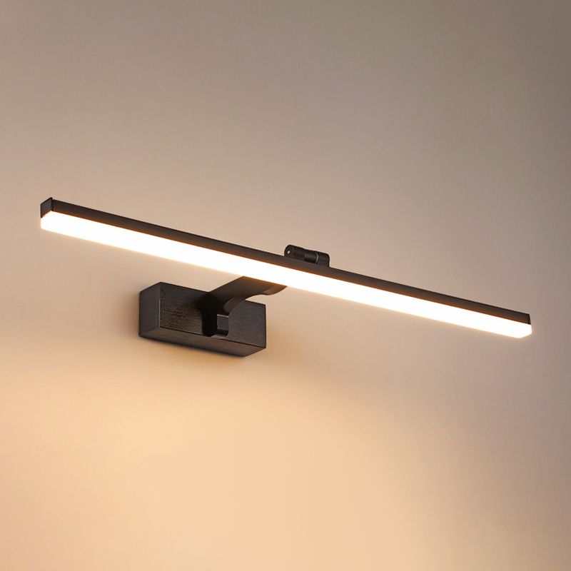 Metalen lineaire muur ijdelheid licht moderne stijl 1 lichte ijdelheid verlichting ideeën