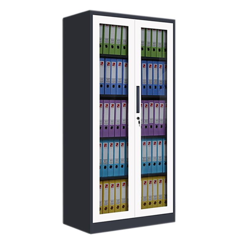 Metal Storage Filing Cabinet Contemporary Shelves Locking File Cabinet