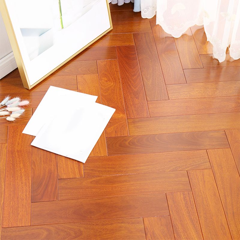 Contemporary Laminate Flooring Solid Wood Laminate Flooring with Red Color