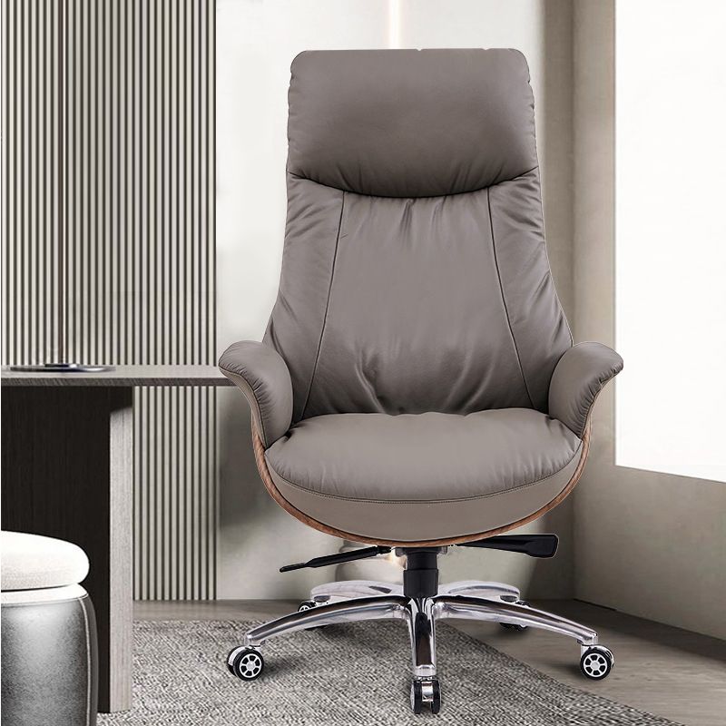 Executive Ergonomic Computer Chair Tilt Mechanism Adjustable Seat Height Managers Chair