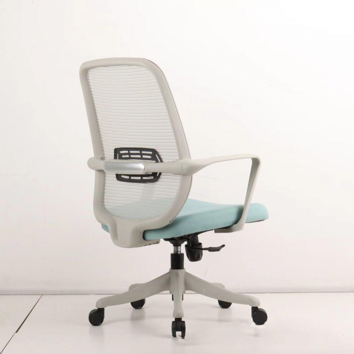 Ergonomic Mesh Desk Chair Contemporary Home Office Fixed Arms Office Chair