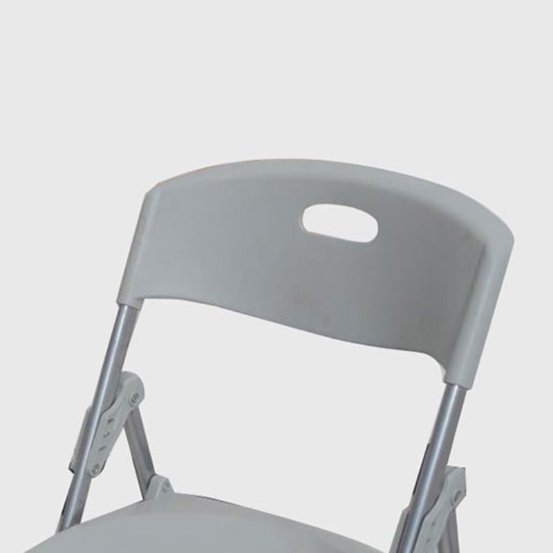 Modern Plastic Office Chair Armless Folding Conference Chair