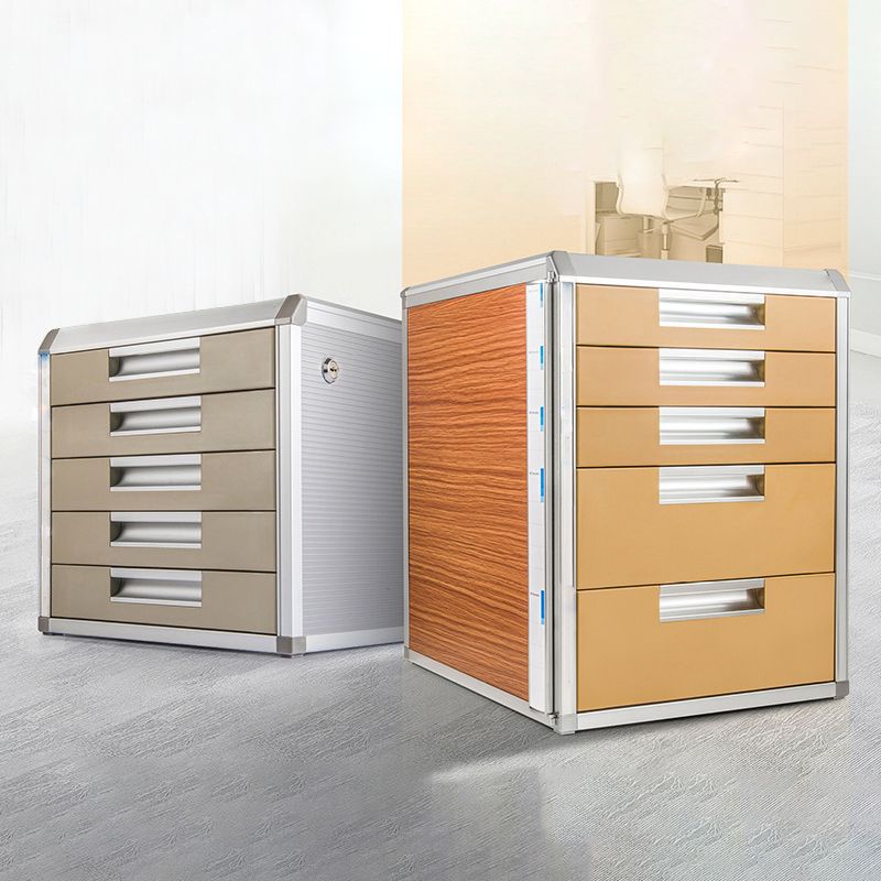 Modern Style Vertical Cabinet Metal Filing Cabinet with Lock and Storage