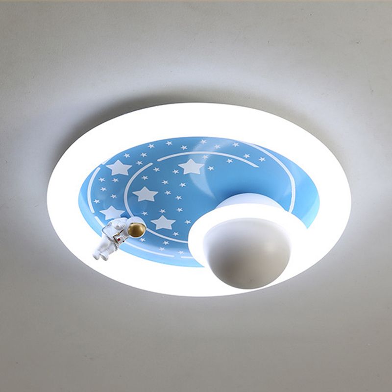 Children Ceiling Light LED White Flush Mount Lighting for Hallway Room