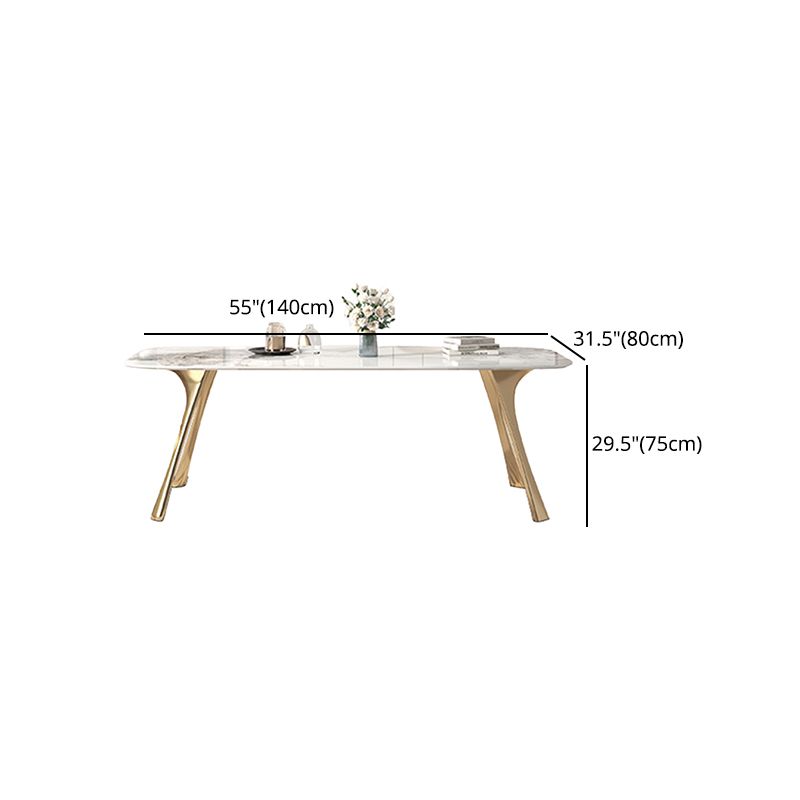 Nordic Glam Sintered Stone Dining Table Set 1/4/5/7 Pieces Dining Set for Home