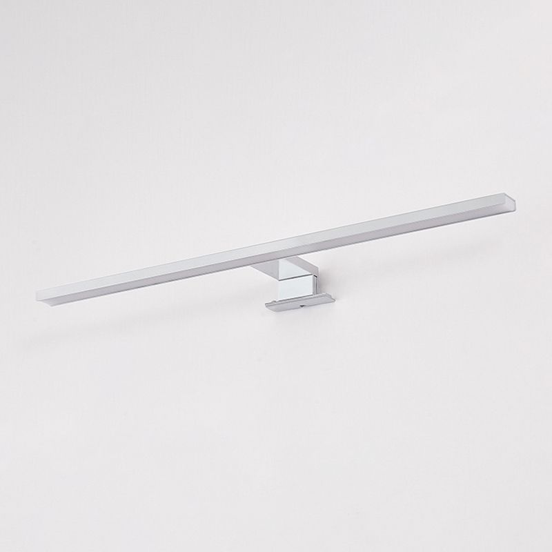 Lámparas de tocador alargadas lámpara de montaje de pared de aluminio moderna para baño