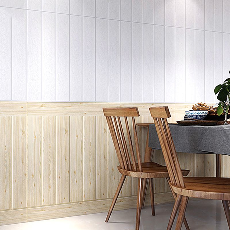 Waterproof Wall Paneling Peel and Stick Wood Effect Design Wall Paneling