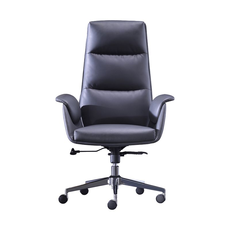 Office High Back Managers Chair Modern Armless Upholstered Executive Chair