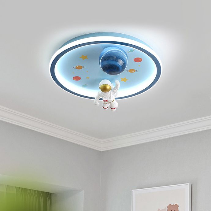 Modern Flush Mount Ceiling Fixture 2 Light Flush Ceiling Light for Living Room