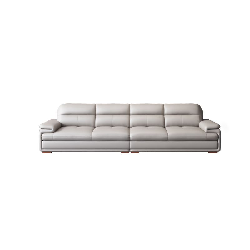 Contemporary Pillow Top Arms Sectional with Cushion Back 35.43" for Living Room