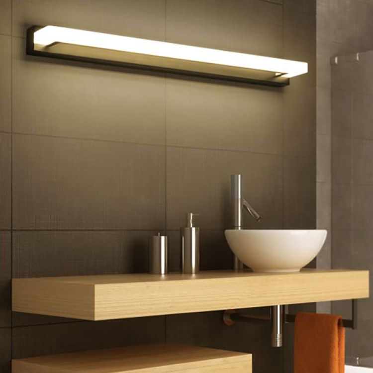 Moderno simple de maquillaje de maquillaje de maquillaje LED LED Baño de baño Lámpara de pared de la pared de la pared