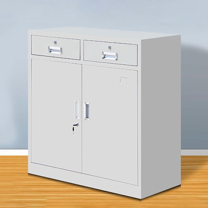 Modern Style Lateral Filing Cabinet Metal Fire-Resistant Filing Cabinet with Storage