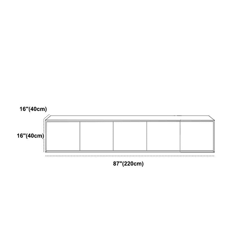 Nordic TV Cabinet Fixture Living Room Suspended / Floor TV Stand Console