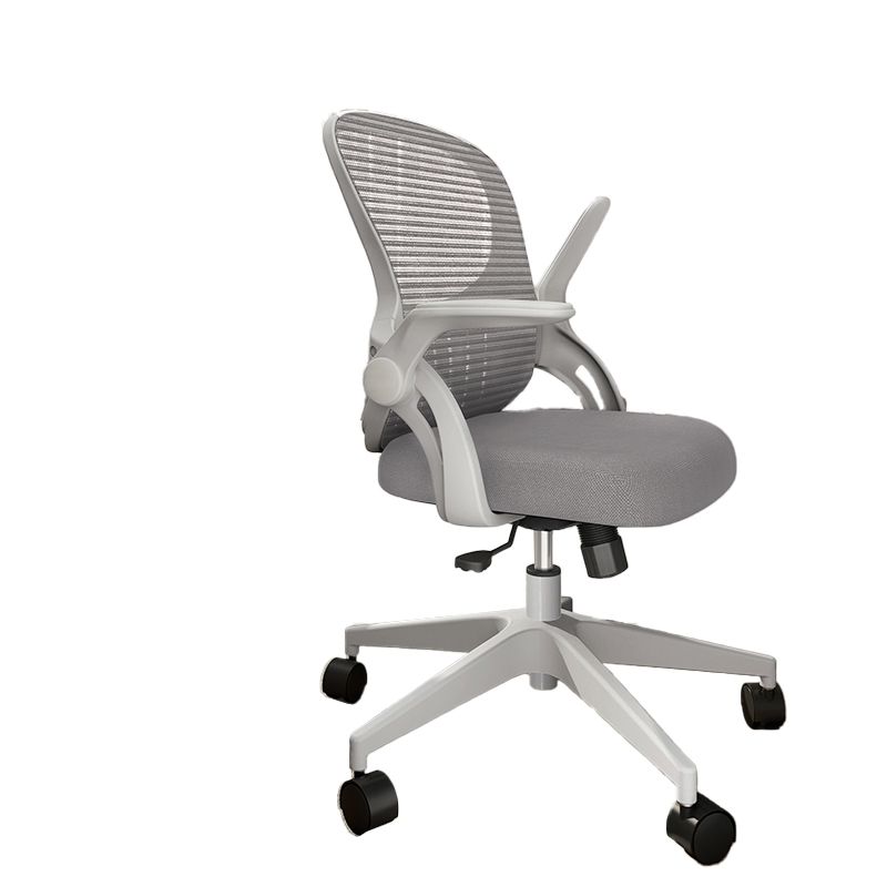 Removable Arms Office Chair Tilt Mechanism No Distressing Ergonomic Desk Chair with Wheels