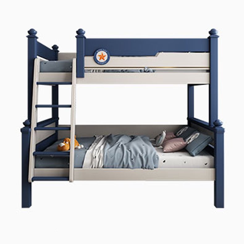 Storage Guardrail Bunk Bed Mattress Included Bed with Headboard