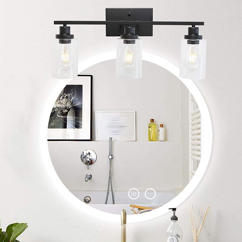 Modren Mirror Front Light Simple Vanity Light with Glass Shade for Bathroom