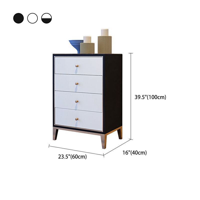 3 / 4 / 5 Drawers Wooden Lingerie Chest Modern Bedroom Vertical Storage Chest