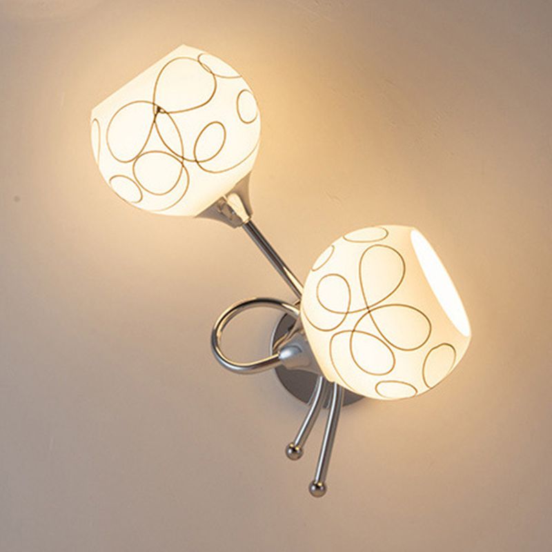 American Style Iron Vanity Light Ball Shape Vanity Lamp for Shower Room