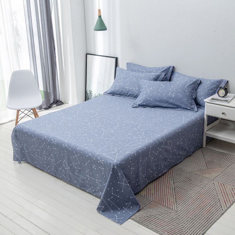 Cotton Fitted Sheet One Piece Summer Style Bedroom Simple Bed Sheet