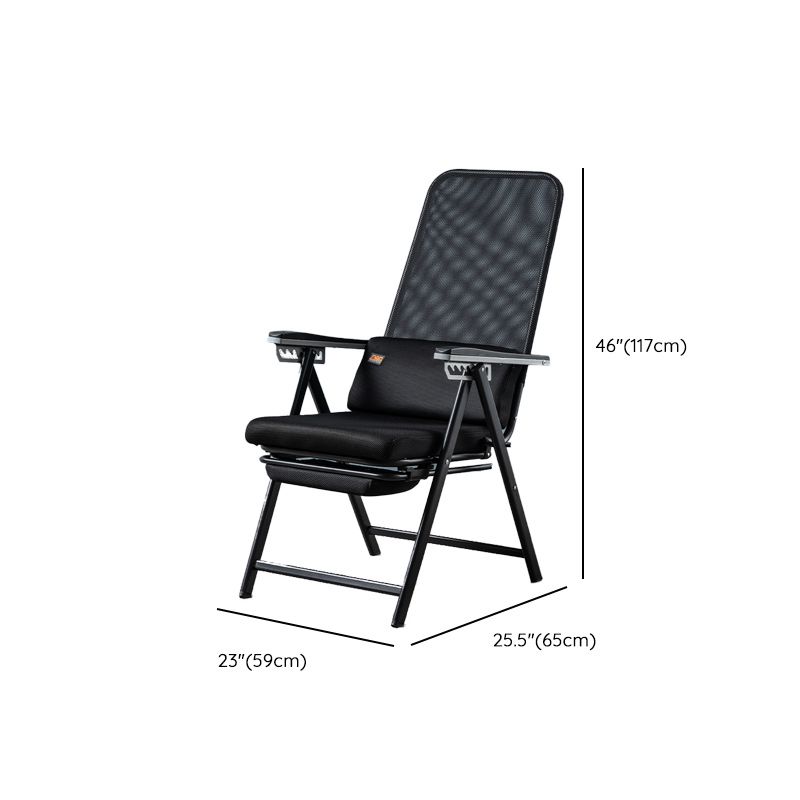 Contemporary Metal Single Standard Recliner Manual Standard with Arm