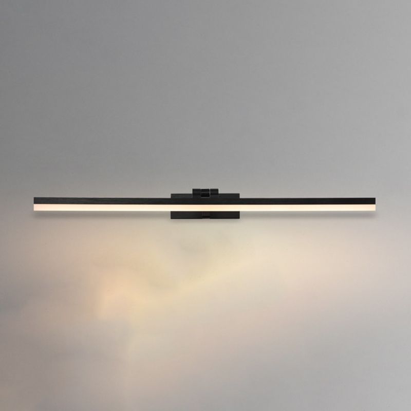 Contemporary Vanity Lights Streamlined LED Wall Light Fixtures for Bathroom