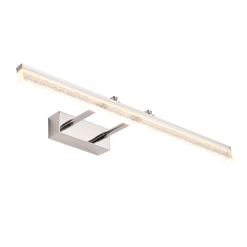 1-Light Linear Wall Lamps Modern Style Metal Vanity Lighting Ideas