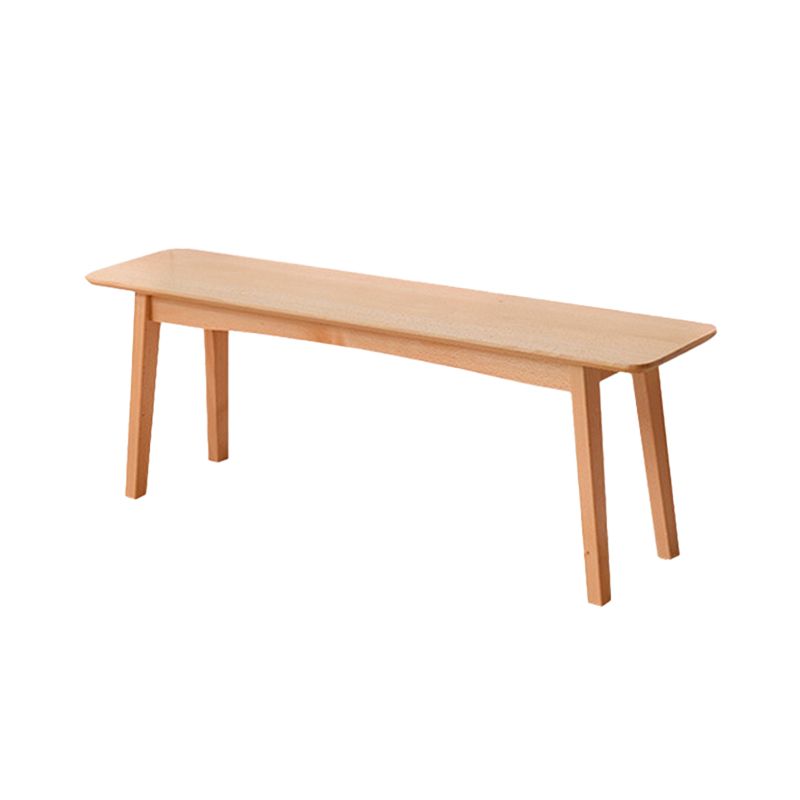 11 Inch Wide Contemporary Seating Bench Solid Wood Beech Bench