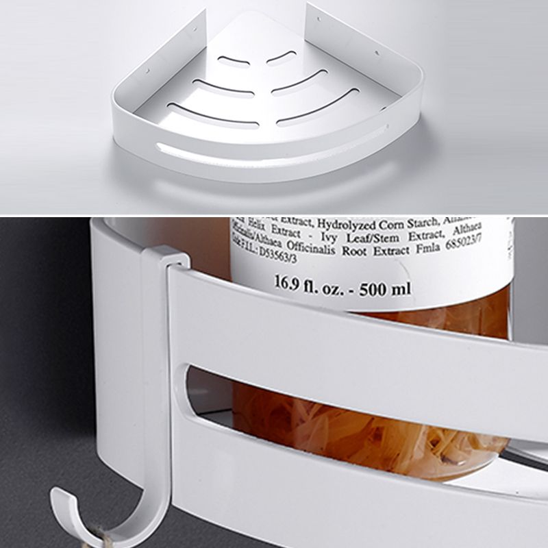 Modern Bathroom Accessory Kit White Bathroom Hardware, Bath Shelf