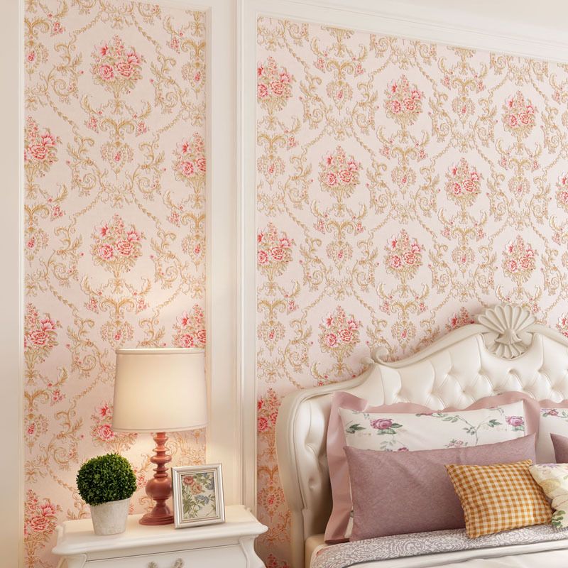 Luxe Countryside Wall Decor 3D Simple Flower Non-Pasted Wallpaper, 31'L x 20.5"W