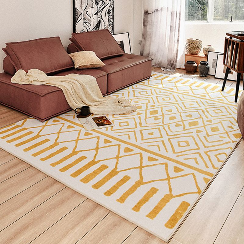 Tapis de support sans glissement de tapis bohème