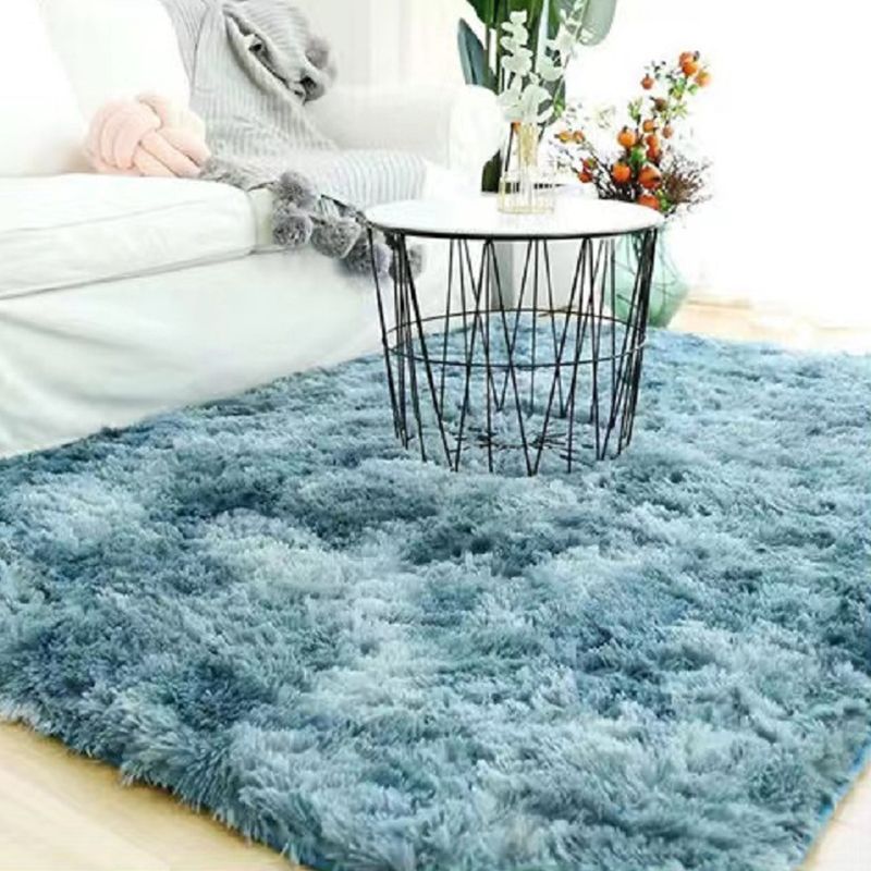 Modern Tie-dye Plush Rug Indoor Rug Washable Pet Friendly Carpet for Home Decor