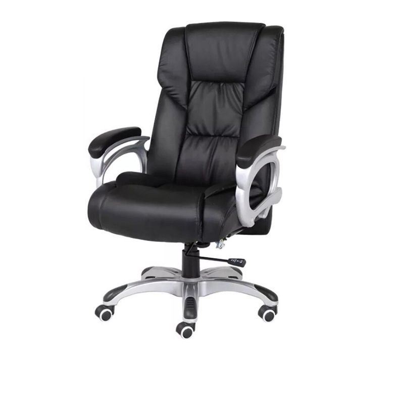 Modern Padded Arms Managers Chair Black Executive Chair for Office