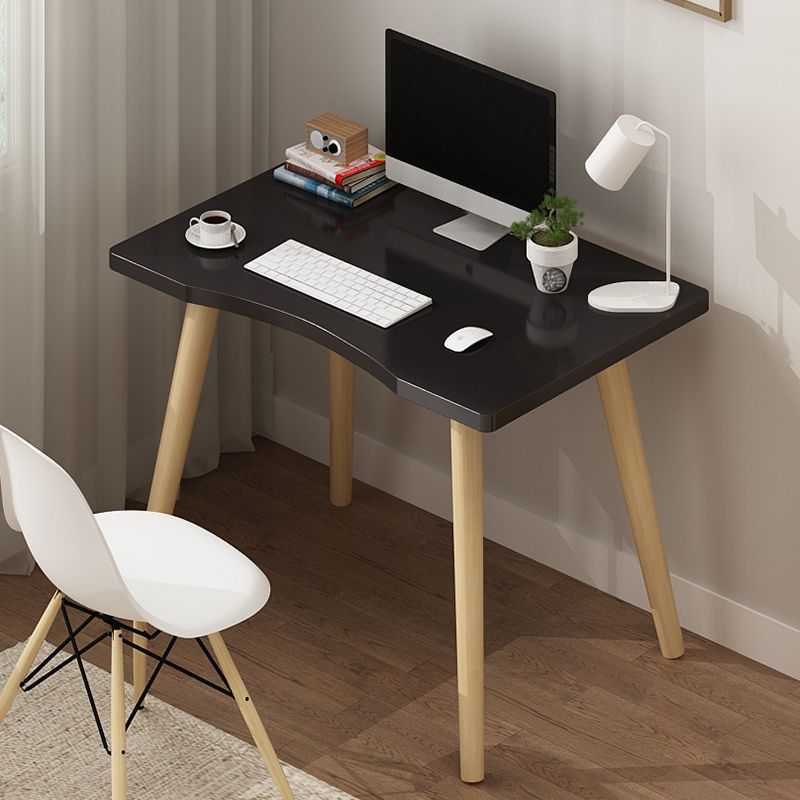 Rectangular Shaped Office Desk Natural/White/Black Writing Desk for Office